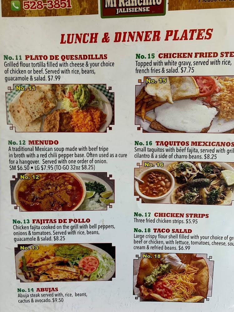 Taqueria Mi Ranchito Menu image 3